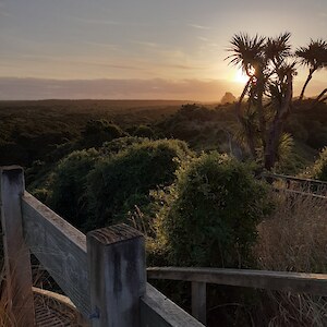 Hatches Hill lookout, Sandy Point.