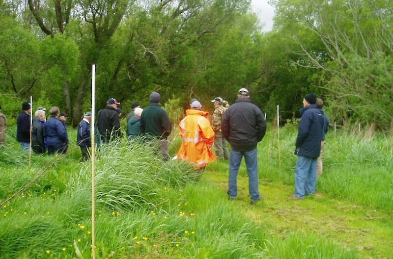 2007 Spring NZERN visit to the project saw the challenge faced in reveging a crack willow landscape. Ppt 1