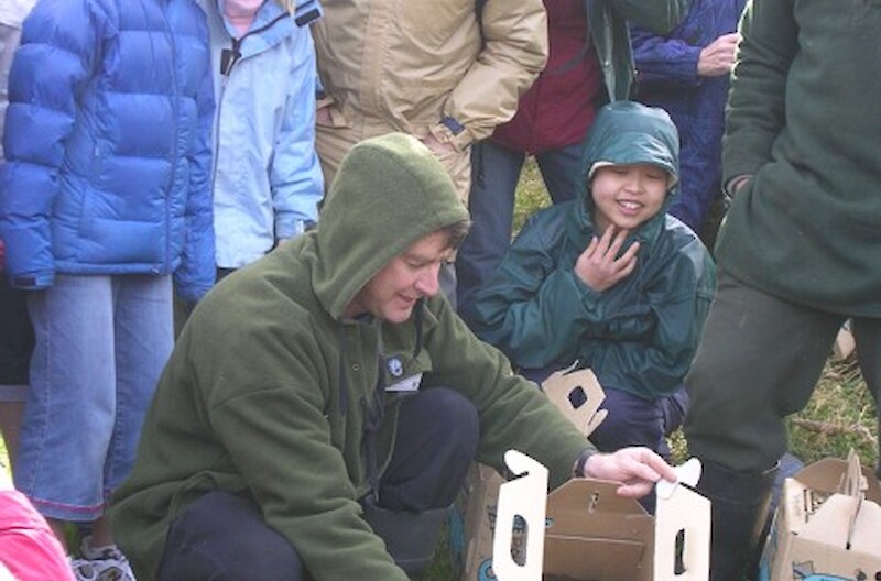 Great excitement for SIRCET supporters as weka are released back into Halfmoon Bay. 2005.