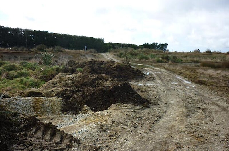 Central area of roadside dumpings. August 2010.