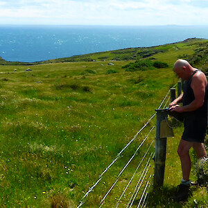 Traps are found at regular intervals around the reserve boundary. December 2015