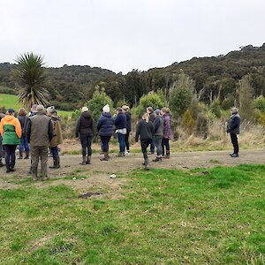 May 2022 A visit by the Titiroa Catchment Group.